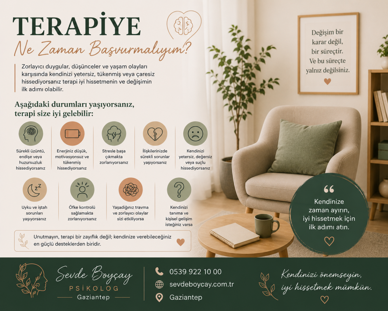 Terapiye Ne zaman Başvurmalıyım ?