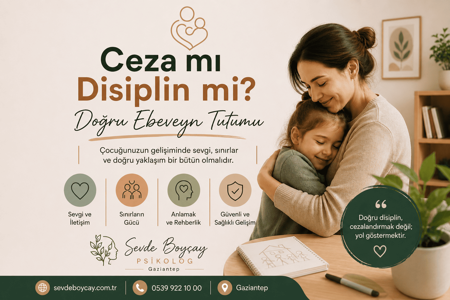 Cezamı Disiplin mi ? Doğru Ebeveyn Tutumu