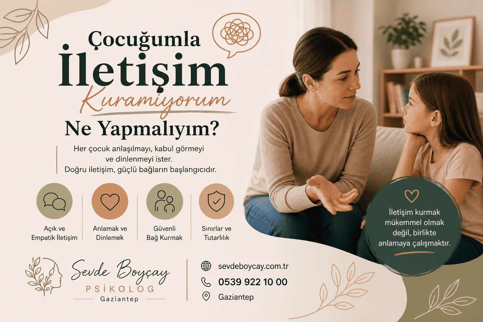 Çocuğumla İletişim Kuramıyorum Ne Yapmalıyım