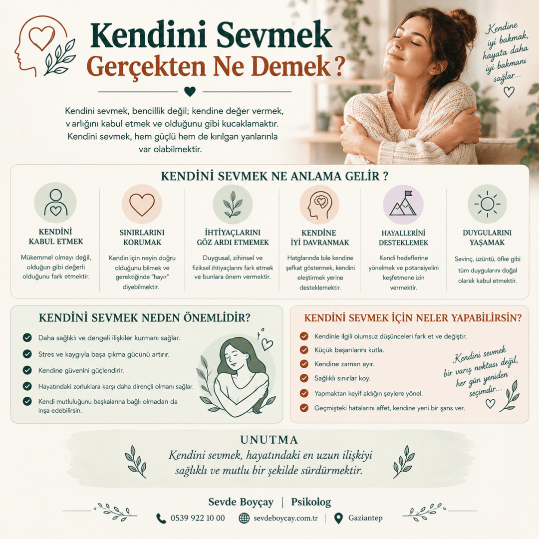 Kendini Sevmek Gerçekten Ne Demek ?