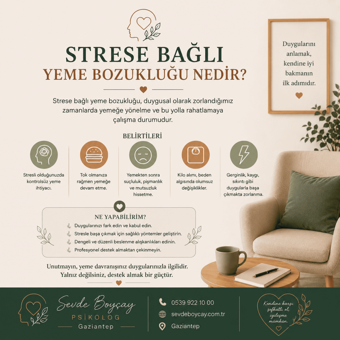 Strese Bağlı Yeme Bozukluğu Nedir ?