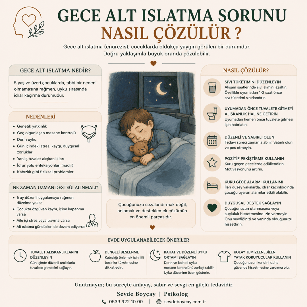 Gece Alt Islatma Sorunu Nasıl Çözülür ?
